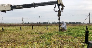 Установка винтовых свай Октябрьский цена от 3155 руб.